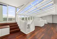 Exklusives Penthouse mit Pool, Dachterrasse, Panoramablick über Wien &amp; 2 Tiefgaragenstellplätze