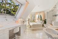 Private Estate Villa mit Fernblick | Privatwald | Virtual Tour | 4.200m2 Garten | 25 min. in den 1. Bezirk | Pool & Sauna