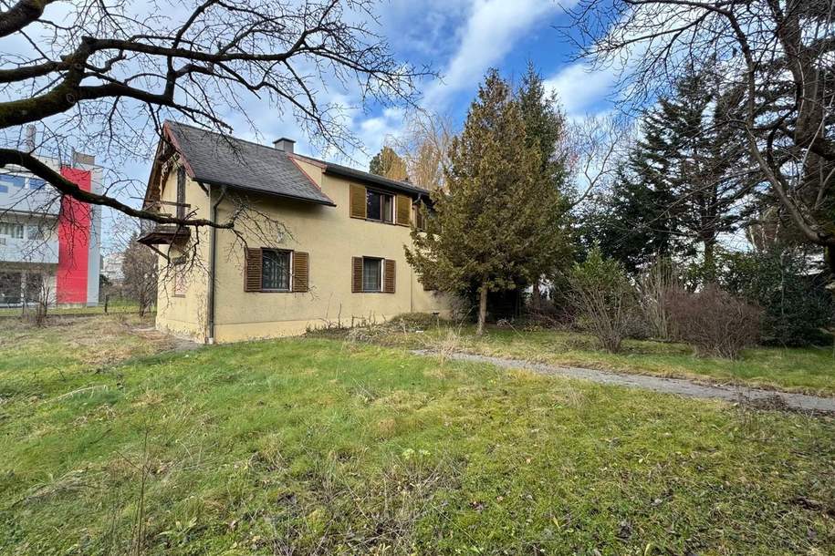 Attraktives Baugrundstück mit sanierungsbedürftigem Haus – Perfekt für Bauträger, Haus-kauf, 519.000,€, 8042 Graz(Stadt)