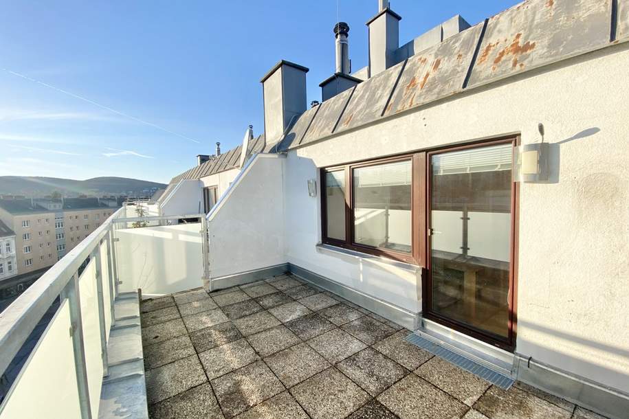 Familienhit! 4 Zimmer Dachgeschoßwohnung + Terrasse ohne Dachschrägen - 3 Bedroom apartment+ terrace NEUER PREIS, Wohnung-kauf, 399.000,€, 1140 Wien 14., Penzing