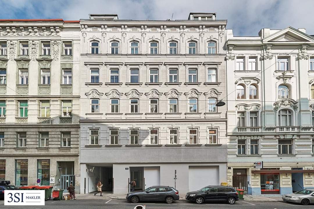 Betongold! Unbefristet vermietete Neubauwohnung zur Kapitalanlage in ruhiger Seitenstraße des 7. Bezirks
