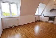 TÜRKENSCHANZPARK, Gregor-Mendel-Straße, 43 m2 Dachgeschoß, 2 Zimmer, Komplettküche, Duschbad, Parketten, Ruhelage