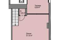 ERSTBEZUG - Exklusive Dachgeschossmaisonette mit 2 Freiflächen und Deckenkühlung in RUHELAGE!