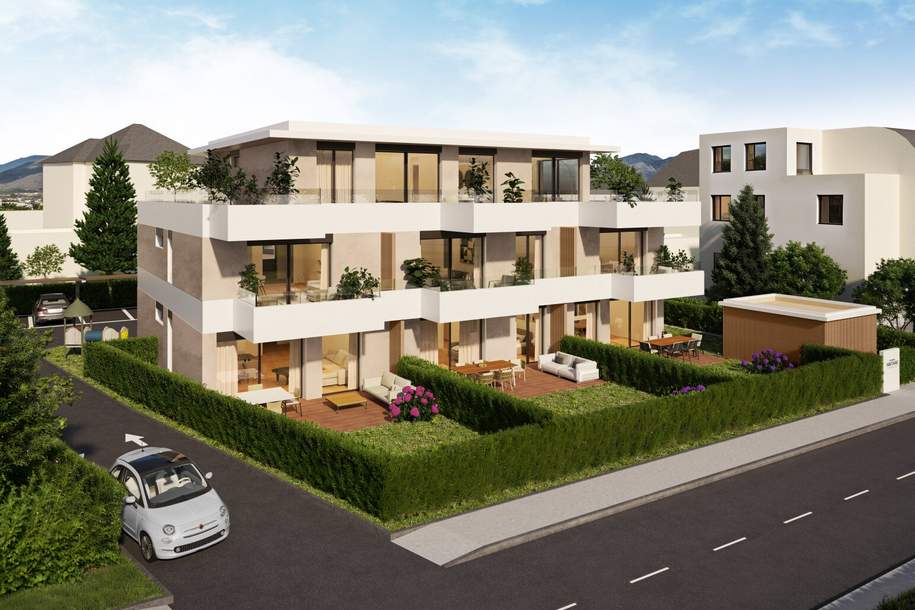 NEUBAU *** Abitare *** The Italian Living - Stilvoll wohnen – urban, elegant, mediterran - * Bezug: Sommer 2026 *, Wohnung-kauf, 555.000,€, 9020 Klagenfurt(Stadt)