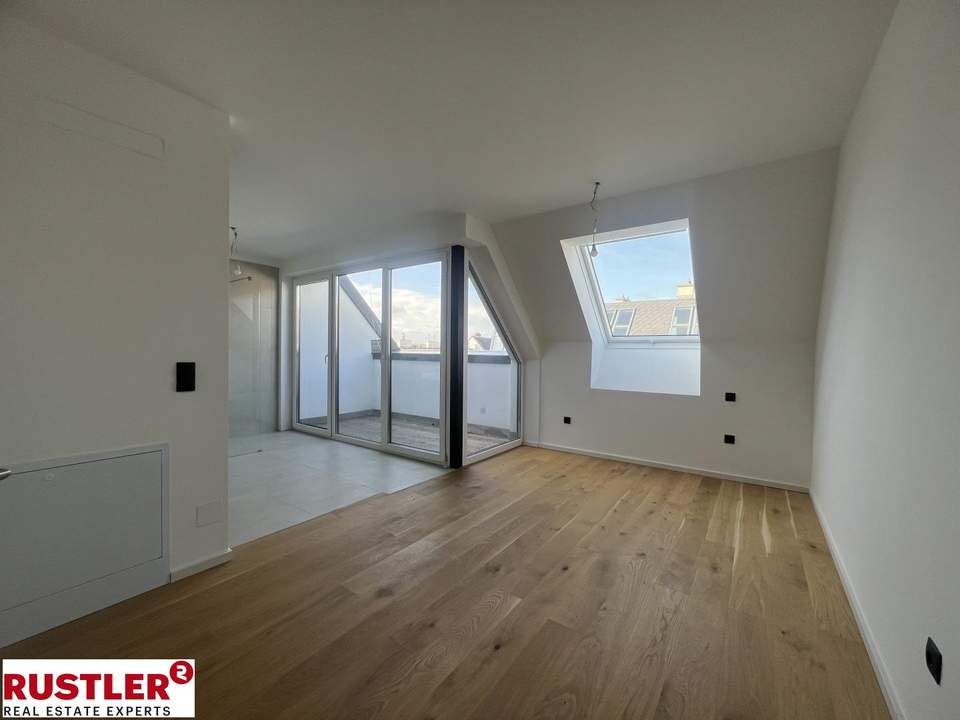 Luxus Penthouse mit sonniger Dachterrasse am Reinlpark- klimatisiert | ERSTBEZUG