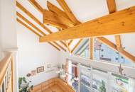 Helle Maisonette mit Loggia, Kamin &amp; Carport im Grünen von St. Pantaleon