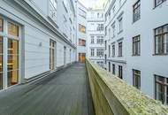 Topmodernes, loftartiges Open Space Büro auf zwei Ebenen mit Terrasse im Telegraf 7 zu mieten