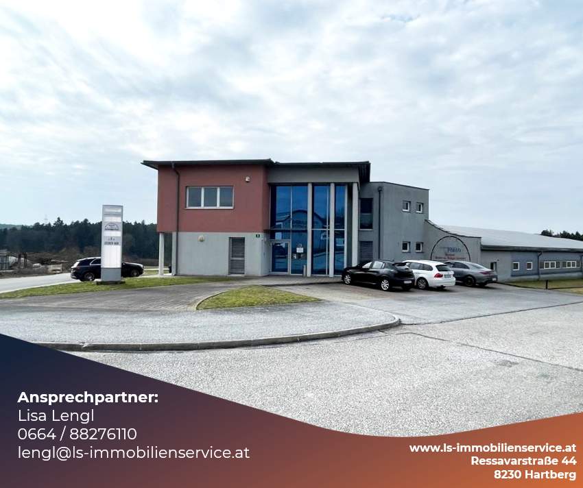 Büroräume neben A2 Autobahnauffahrt Hartberg zu vermieten!