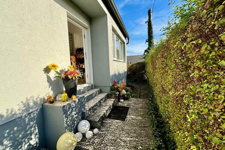 Arbeiten in der Stadt, wohnen im Grünen- Superädifikat!, Haus-kauf, 170.000,€, 2100 Korneuburg