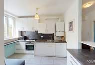 Helle Familienwohnung mit 2 Loggien und Gemeinschaftsgarten