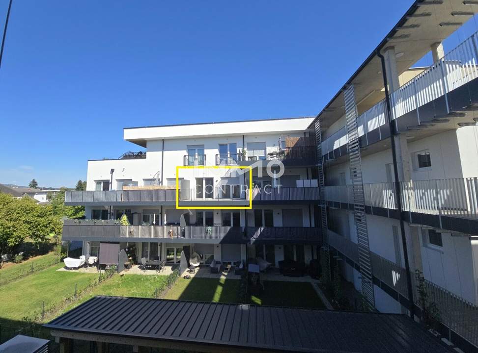Neuwertige 2 Zimmer-Wohnung mit großem Balkon in Innenhoflage - Pirchäckerstraße 38 - Top 19