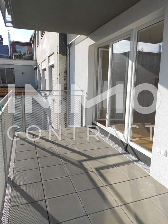 Ideale 2-Zimmer-Wohnung mit großem Balkon zu vermieten - Bürgerstraße 8 - Top 12