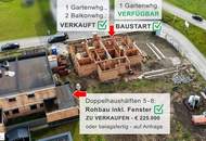 NEUER PREIS! Reihenhaus-Rohbau, auf Wunsch auch fertiggestellt