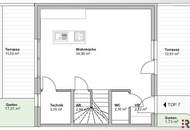 Traumhafte 6-Zimmer Wohnoase mit Garten / perfekte Aufteilung in ruhiger Lage / Belagsfertige Ausführung