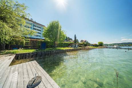 Exklusives Badegrundstück mit Seehaus am Wörthersee – Privates Seeparadies in Velden, Grund und Boden-kauf, 3.999.000,€, 9220 Villach Land