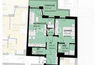 Aspern-Living: 2-Zi Wohnung mit Garten, Terrasse & U-Bahn Nähe in 1220 Wien!