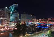 Stilvolles City Living mit Jacuzzi, 2 Balkonen und Weitblick!