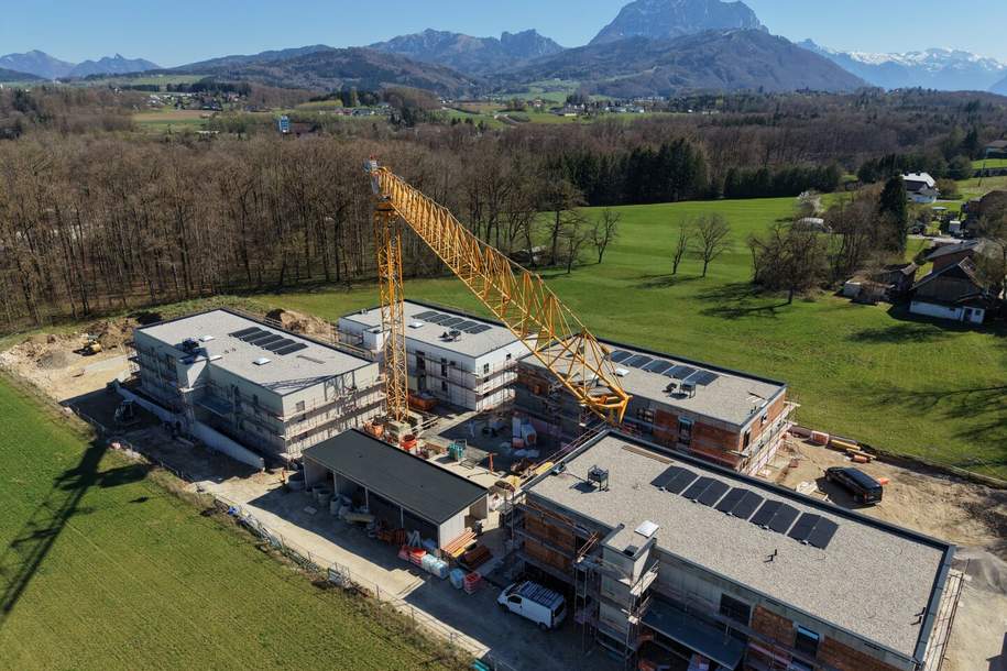 Paket - Angebot A01: Provisionsfreie Neubauwohnung mit 75m² Wfl., 9m² Terrasse, 59m² Garten, 2 TG-Plätze in Holzhäuseln!, Wohnung-kauf, 350.000,€, 4694 Gmunden