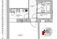 Top aufgeteilte/befristet vermietete 2-Zimmer-Wohnung!