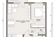 QUADRATISCH PRAKTISCH GUT - 2 Zimmer WHG mit Balkon