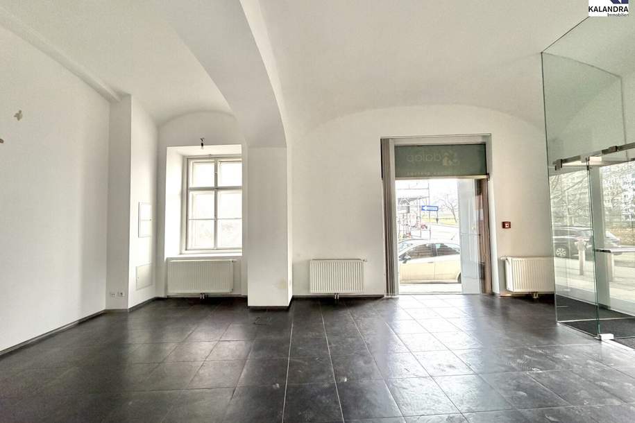 360° TOUR // GESCHÄFTSLOKAL am DONAUKANAL, Gewerbeobjekt-miete, 752,15,€, 1020 Wien 2., Leopoldstadt