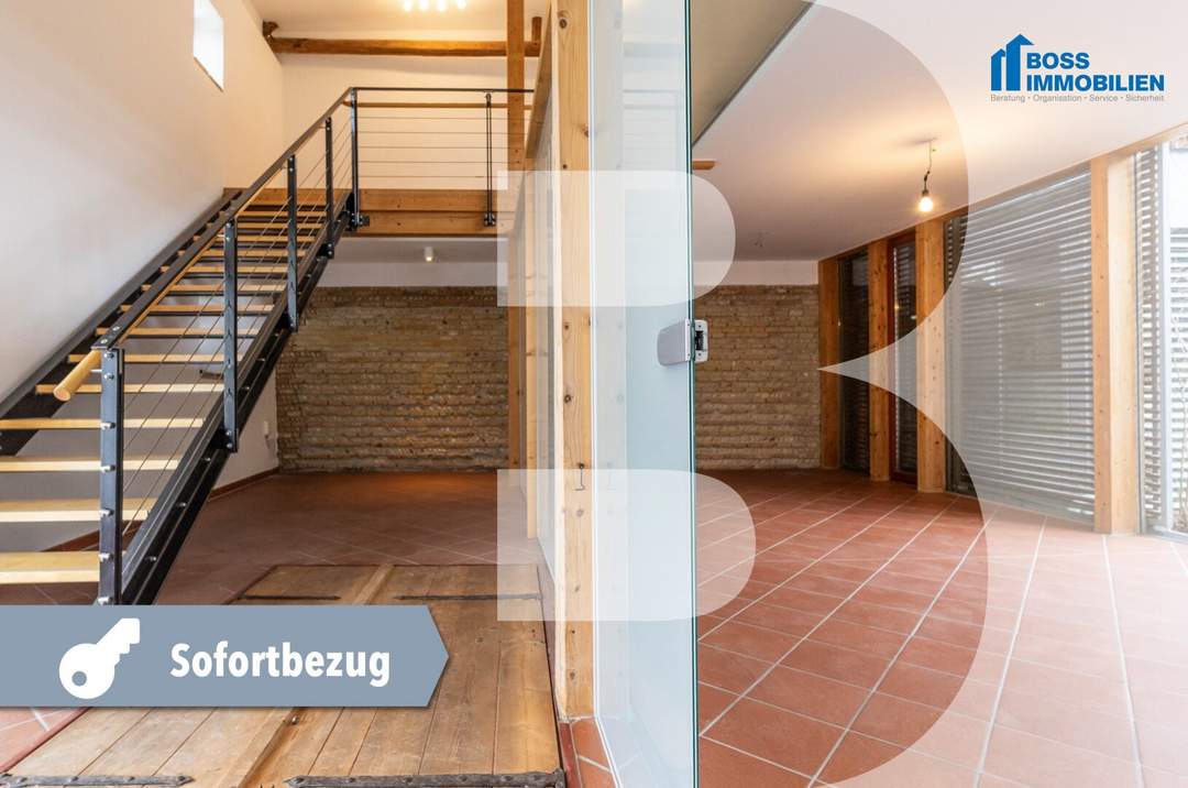 Bürojuwel mit Charakter, Galerie und Grünblick