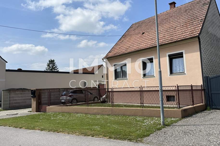 Bezauberndes Einfamilienhaus in malerischer Lage von Katzelsdorf, Haus-kauf, 139.000,€, 2275 Mistelbach