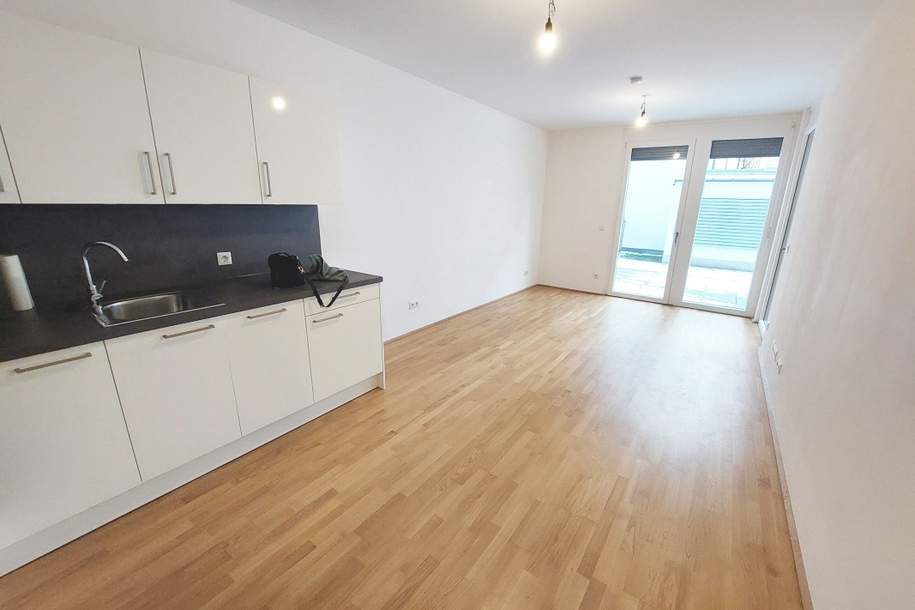 Helle 2-Zimmer-Wohnung mit Garten in Ruhelage, in der Koloniestraße, Wohnung-miete, 988,00,€, 1210 Wien 21., Floridsdorf