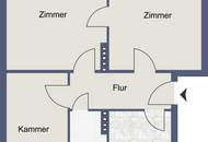 Sanierungsprojekt: 3-Zimmer-Wohnung mit Balkon