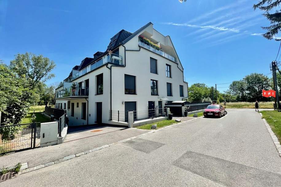 Sonniges 3 Zimmer Neubau-Eigentum Bj 2022 mit Terrasse, Tiefgaragenplatz &amp; Grünblick in schöner Ruhelage, Wohnung-kauf, 449.000,€, 1220 Wien 22., Donaustadt