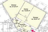 Großzügige Eigentumswohnung mit Top-Energieeffizienz in zentraler Lage von Meidling