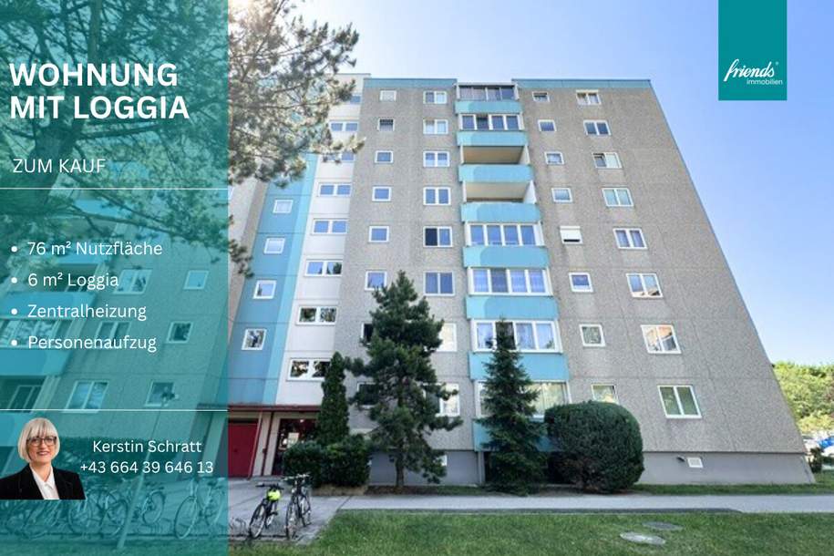 3 Zimmer Wohnung plus Loggia und Lift, Wohnung-kauf, 199.000,€, 2500 Baden