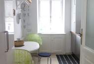 Wunderschöne, möblierte 3 Zimmerwohnung mit einem kleinen, aber sehr feinen Klopfbalkon in sehr guter Lage des 9. Bezirks