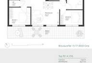 Erstklassige 4-Zimmer-Wohnung mit Balkon im Brauquartier – erleben Sie das urbane Grazer Stadtleben!
