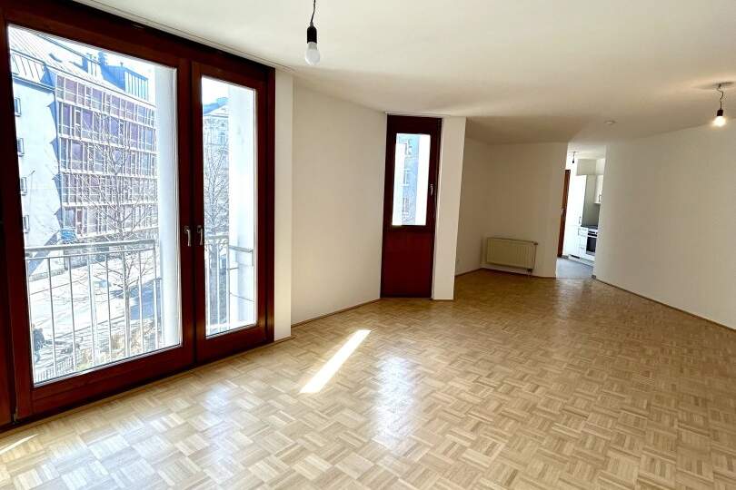 Neuwertige 1-Zimmer-Wohnung mit Balkon im Herzen von 1050 Wien – Ihr neues Zuhause!, Wohnung-miete, 1.077,28,€, 1050 Wien 5., Margareten