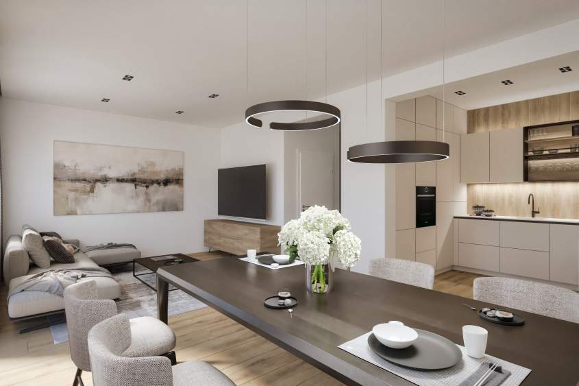 Neubauprojekt Nuvia-Geretsberg- Provisionsfrei Hochwertige 4-Zi. Doppelhaushälfte DHH6, Haus-kauf, 589.000,€, 5132 Braunau am Inn