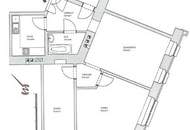 Top Anlagemöglichkeit - Nahe Donaukanal und Prater unbefristet vermietete 3 Zimmer Wohnung