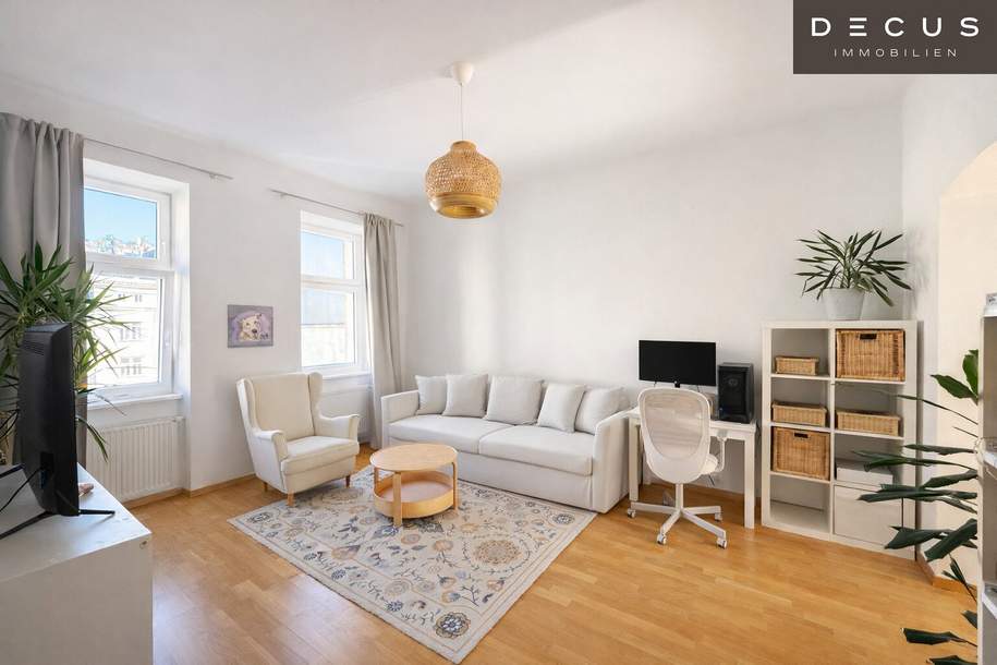 TOLLE 2-ZIMMER | SONNIGER BALKON | HERVORRAGENDE LAGE | HELL UND GROSSZÜGIG, Wohnung-kauf, 298.500,€, 1050 Wien 5., Margareten