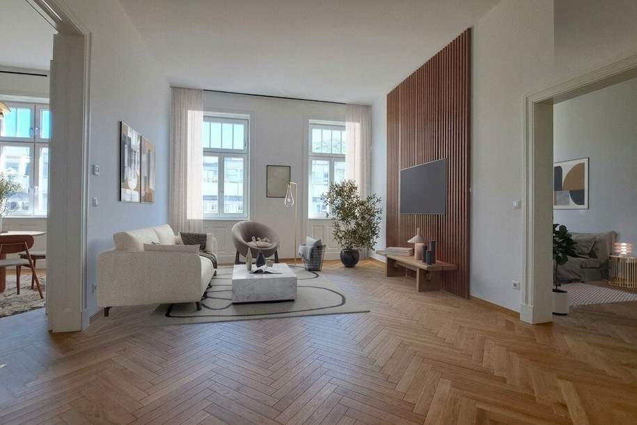 Repräsentatives Wohnen im Wiener Stilaltbau, Wohnung-kauf, 899.000,€, 1180 Wien 17., Hernals