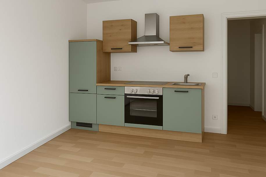 Charmante 2-Zimmer Mietwohnung mit Blick ins Grüne, Wohnung-miete, 890,48,€, 1060 Wien 6., Mariahilf