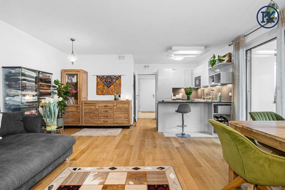 Hofseitige 3-Zimmer-Wohnung mit 14 m² Loggia, Wohnung-kauf, 399.000,€, 1220 Wien 22., Donaustadt
