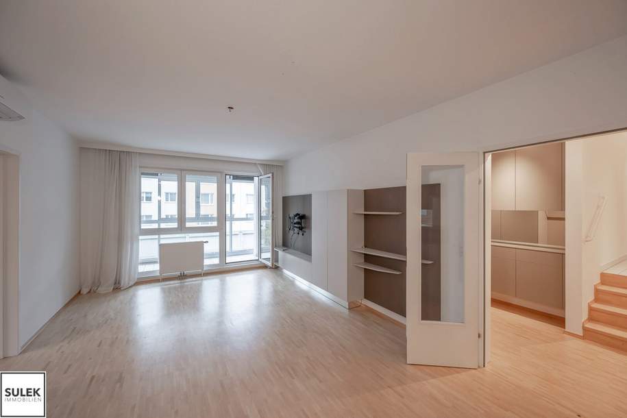 Gut geschnittene 4-Zimmer-Neubauwohnung mit großer Loggia - teilmöbliert - sofort beziehbar!, Wohnung-miete, 1.750,00,€, 1190 Wien 19., Döbling