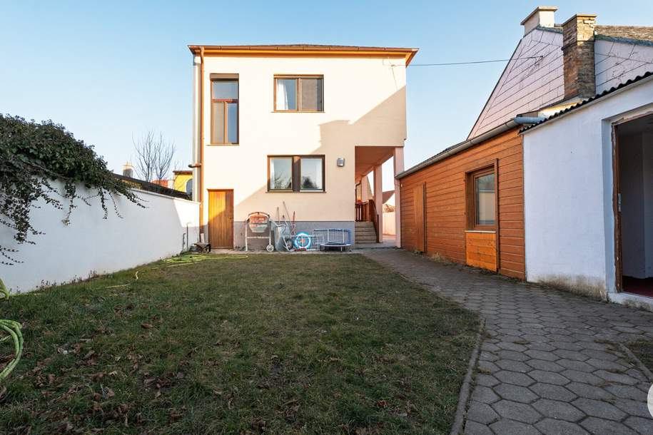 Ihr Traum-Einfamilienhaus in Angern an der March – gepflegt mit großem Garten ! Fußläufige Bahnhofsnähe !, Haus-kauf, 329.000,€, 2261 Gänserndorf