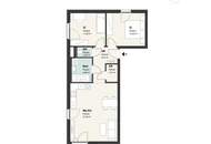 SONDERAKTION bis 30.09.2025! Moderne 3-Zimmer Wohnung mit S/W-Balkon! Provisionsfreier Erstbezug!