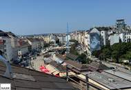 Rechte Wienzeile 19: baubewilligter Rohdachboden - exklusives Entwicklungsprojekt für zwei Dachgeschoss Wohnungen mit Freiflächen - Naschmarkt / 1040 Wien