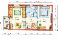 "Uno City- Donau City- 3 Zimmer Maisonette- Loggia"
