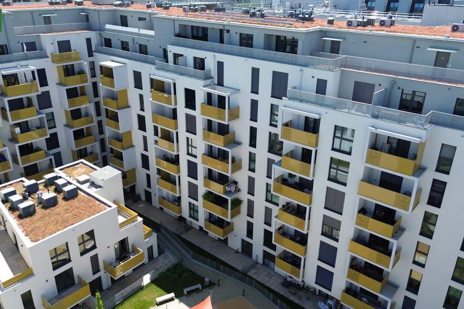 Neubau-Erstbezug beim Kirschblütenpark. Hochwertige 3 Zimmer Wohnung. Markenküchen inklusive! - JETZT ZUSCHLAGEN, Gewerbeobjekt-kauf, 494.010,€, 1220 Wien 22., Donaustadt