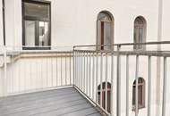 Mitten im 8en! 2-Zimmer-Stilaltbau in absoluter Ruhelage mit Balkon in der Josefstadt
