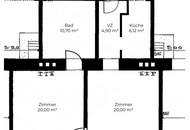 Privatverkauf / Provisionsfrei - Gemütliche Zwei-Zimmer-Altbauwohnung in Ruhelage