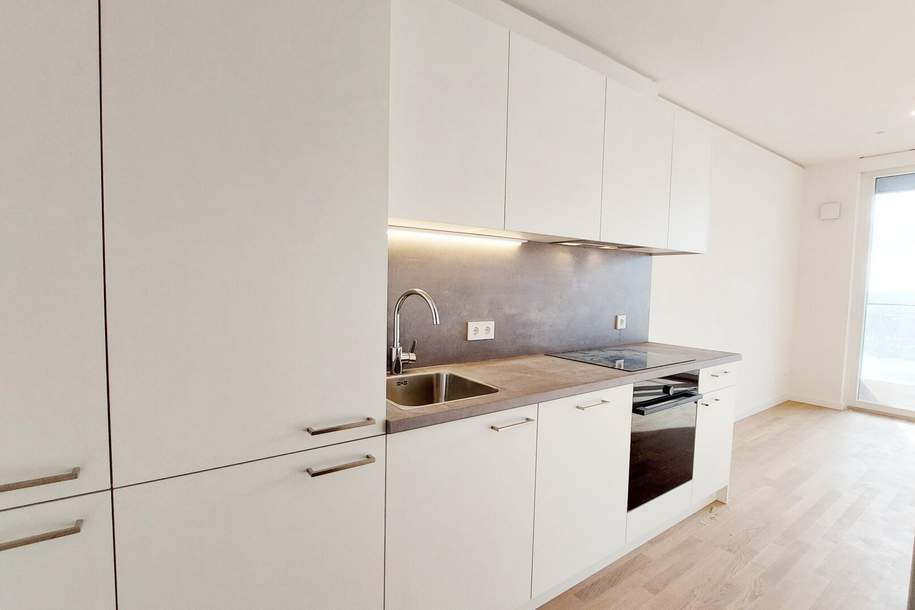 TOWER HOMES – Exklusiver Erstbezug bei der U1!, Wohnung-miete, 1.249,00,€, 1220 Wien 22., Donaustadt